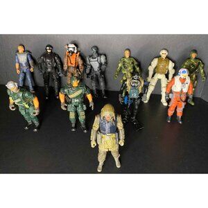 Lot of 12 Mix Lot of Star Wars Lanard Chap Mei Army Builder Action Figures